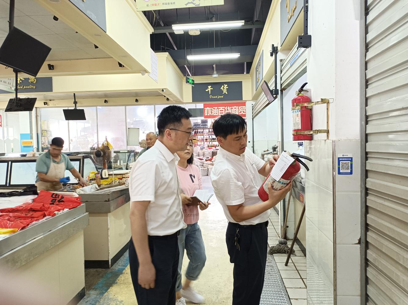 管好“菜籃子”，守護“大民生”國資運營公司開展菜市場大巡查